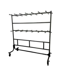 SNP Dry Buddy 02 Tactical Edition Drying Rack Cart - Aluminum Frame - 72-Inch x 31-Inch x 78-Inch