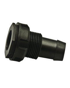 Aquagation Ebb & Flow Bulkhead Fitting - 3/4-Inch Drainage Hole - 1-Inch Barb