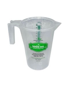 Arable Acres Graduated Round Measuring Container - 1000 mL / 32 oz (96/Cs)