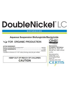 Certis Double Nickel LC Bacilius amyloliquefaciens strain D747 98.85% - 2.5 Gallon (2/Cs)