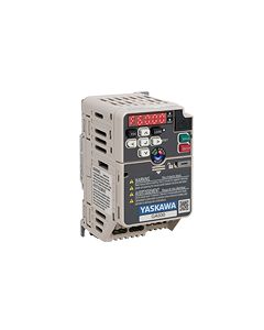 Yaskawa Variable Frequency Drive - LED Display - 3 Phase 230V Input - 12 Amp Maximum Continuous Duty - 4 HP