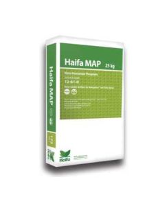 Haifa Chemicals MAP Monoammonium Phosphate Soluble Grade 12-61-0 - 50 Pound (40/Plt)