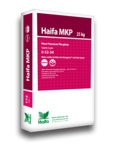 Haifa Chemicals MKP Monopotassium Phosphate Soluble Grade 0-52-34 -25 kg (48/Pallet)