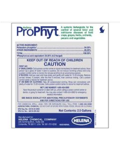 Helena ProPhyt Systemic Fungicide - Potassium Phosphite 54.5% - 2.5 Gallon