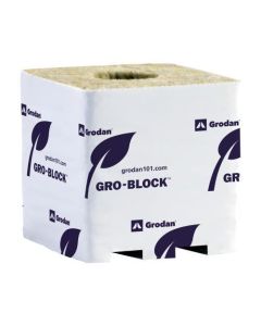 Grodan Improved Gro-Block - Hugo - 6-Inch x 6-Inch x 6-Inch (Case of 64) (8/Plt)