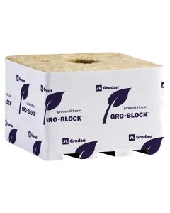 Grodan Improved Gro-Block - Jumbo - 6-Inch x 6-Inch x 4-Inch (Case of 64) (12/Plt)