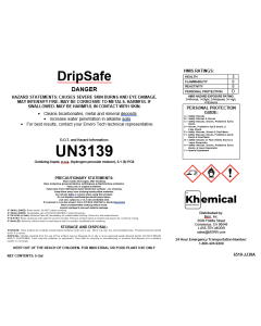 Khemical DripSafe 5.6% HEDP