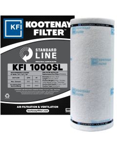 Kootenay Replacement Pre-Filter - Commercial Carbon Filter KFI 1000SL - 15.8-Inch x 39.4-Inch (10/Cs)