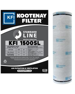 Kootenay Replacement Pre-Filter - Commercial Carbon Filter KFI 1500SL - 15.8-Inch x 59.1-Inch (10/Cs)