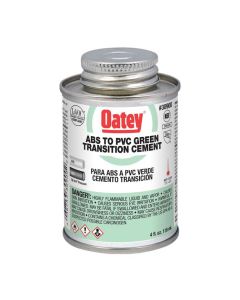 ABS to PVC - Transition Cement - Green - 1/4-Pint (24/Cs)