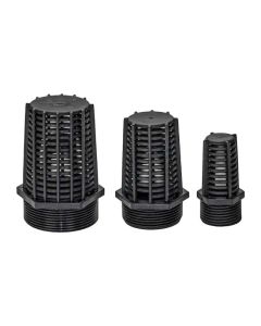 PVC Bulkhead Conical Suction Screen - MPT