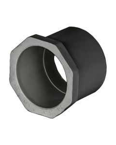 PVC Reducer Bushing - Schedule 80 - Spigot x Socket - 1-1/2-Inch x 1-1/4-Inch (136/Cs)
