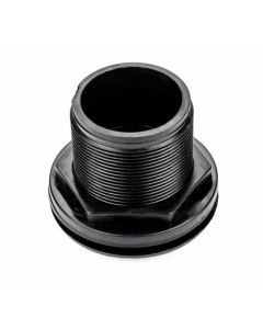 PVC Through-Wall Bulkhead - Socket x Socket - 1-1/2-Inch (50/Cs)