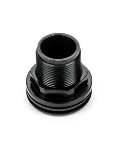 PVC Through-Wall Bulkhead - Socket x Socket - 1-Inch (100/Cs)
