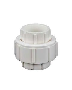 PVC Union - Schedule 40 - White - Socket