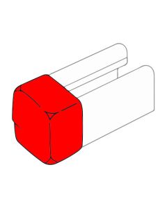 Strut End Caps - Red Color