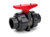 Aquagation PVC True Union Ball Valve - EPDM O-Rings - ANSI - Socket x Socket