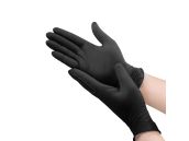 Arable Acres Nitrile Gloves - Exam Grade - Powder-Free - Black - 5 Mil Thickness